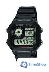 Наручные часы Casio AE-1200WH-1AVEF - Изображение №1 — Интернет-магазин Time-Shop
