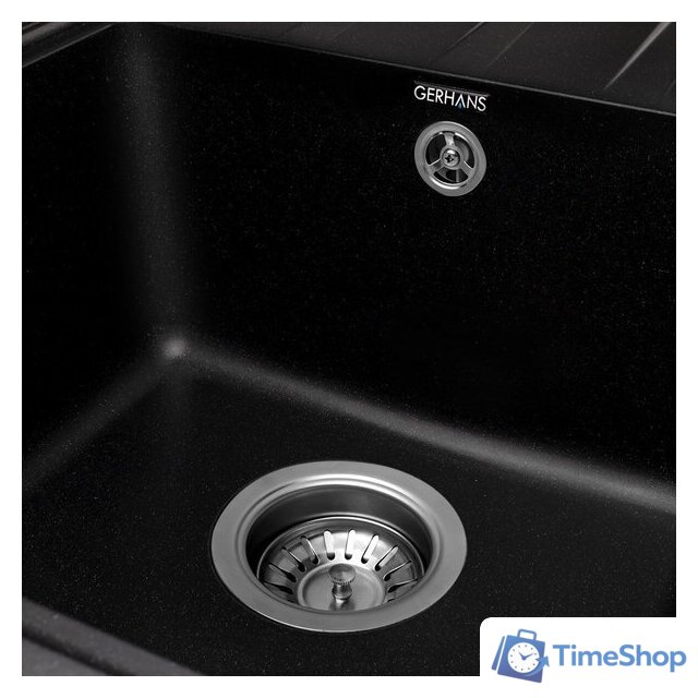 Кухонная мойка Gerhans B15 (оникс) - Изображение №4 — Интернет-магазин Time-Shop