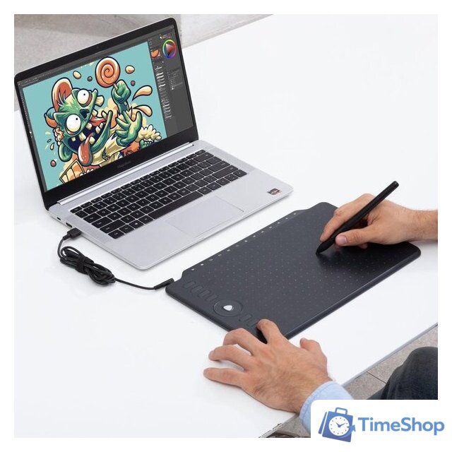 Графический планшет Gaomon M1220 - Изображение №9 — Интернет-магазин Time-Shop