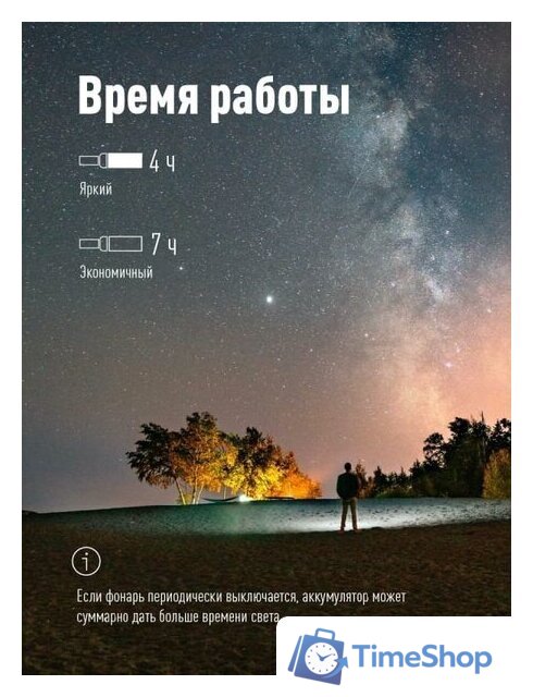 Фонарь КОСМОС KOS111Lit - Изображение №3 — Интернет-магазин Time-Shop