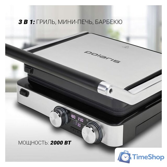 Электрогриль Polaris PGP 2302D - Изображение №8 — Интернет-магазин Time-Shop