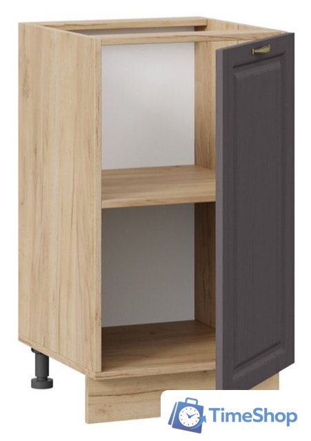 Шкаф напольный Трия Лина 1Н45 (дуб крафт золотой/графит) - Изображение №2 — Интернет-магазин Time-Shop