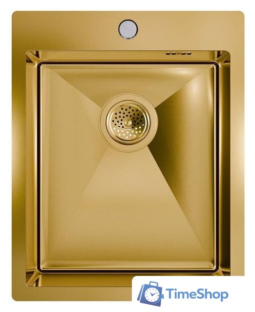 Кухонная мойка Floracio Steel F.4151.GD - Изображение №1 — Интернет-магазин Time-Shop