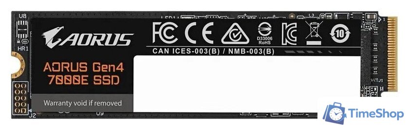 SSD Gigabyte Aorus Gen4 7000E 2TB AG470E2TB - Изображение №1 — Интернет-магазин Time-Shop