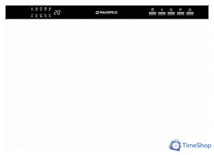 Встраиваемая посудомоечная машина MAUNFELD MLP 08B - Изображение №7 — Интернет-магазин Time-Shop