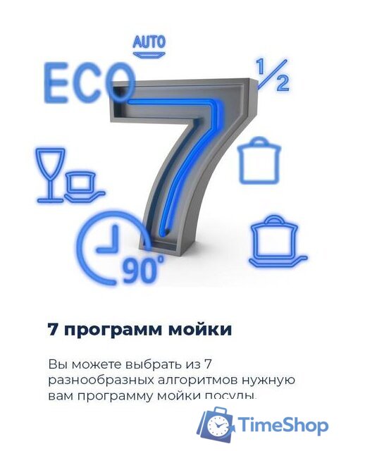 Встраиваемая посудомоечная машина MAUNFELD MLP 08B - Изображение №22 — Интернет-магазин Time-Shop