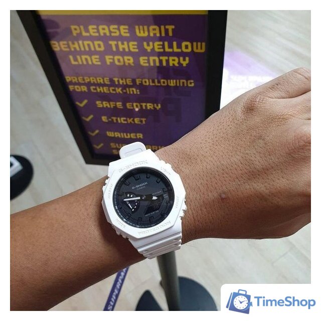 Наручные часы Casio G-Shock GA-2100-7A - Изображение №8 — Интернет-магазин Time-Shop