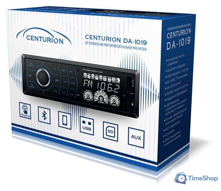 USB-магнитола Centurion DA-1019 - Изображение №2 — Интернет-магазин Time-Shop
