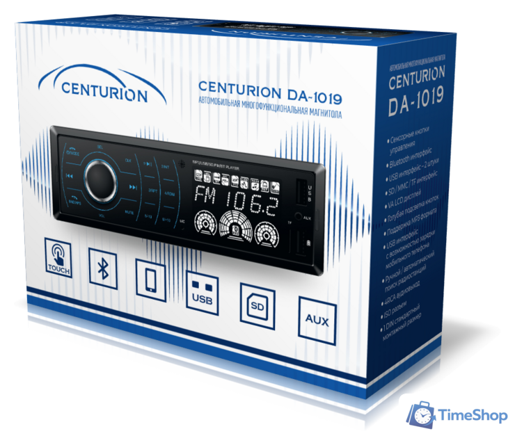 USB-магнитола Centurion DA-1019 - Изображение №3 — Интернет-магазин Time-Shop