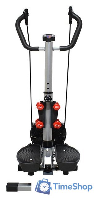 Классический степпер Atlas Sport AS-310 со стойкой (черный) - Изображение №7 — Интернет-магазин Time-Shop