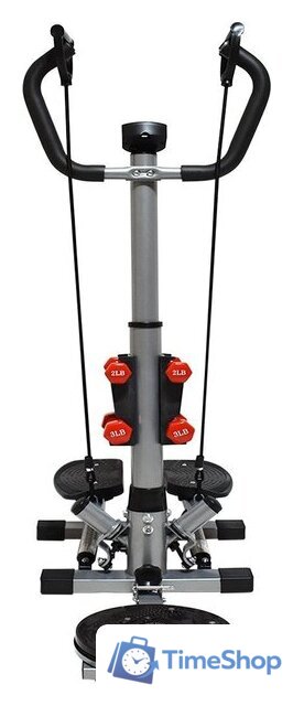 Классический степпер Atlas Sport AS-310 со стойкой (черный) - Изображение №4 — Интернет-магазин Time-Shop