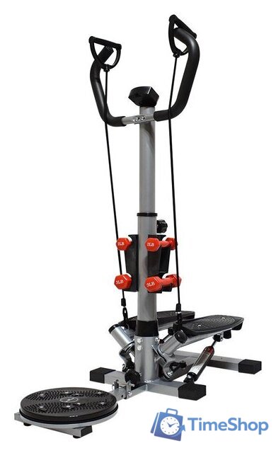 Классический степпер Atlas Sport AS-310 со стойкой (черный) - Изображение №1 — Интернет-магазин Time-Shop