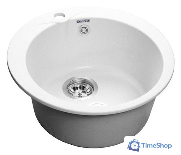 Кухонная мойка GranFest Rondo GF-R480 (иней) - Изображение №1 — Интернет-магазин Time-Shop