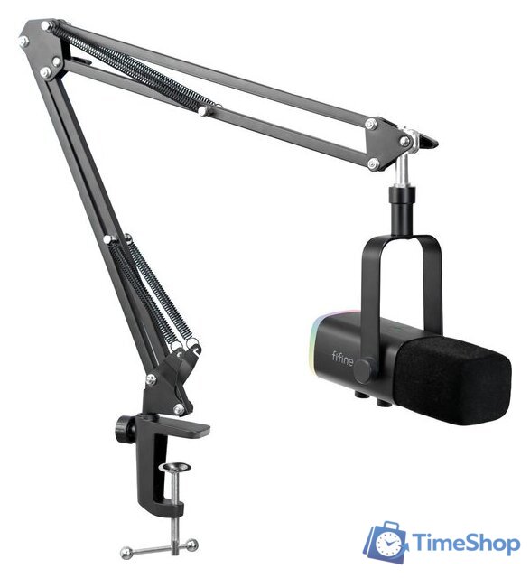 Проводной микрофон FIFINE AM8T (черный) - Изображение №1 — Интернет-магазин Time-Shop