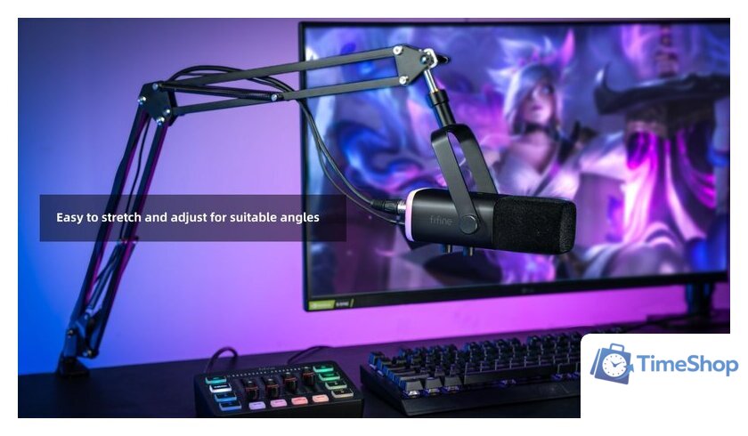 Проводной микрофон FIFINE AM8T (черный) - Изображение №9 — Интернет-магазин Time-Shop