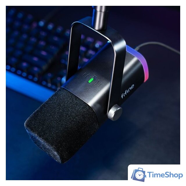 Проводной микрофон FIFINE AM8T (черный) - Изображение №5 — Интернет-магазин Time-Shop