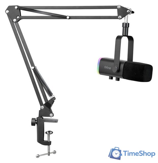 Проводной микрофон FIFINE AM8T (черный) - Изображение №2 — Интернет-магазин Time-Shop