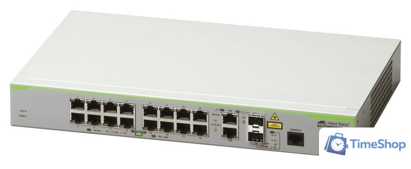 Управляемый коммутатор 3-го уровня Allied Telesis AT-FS980M/18 - Изображение №1 — Интернет-магазин Time-Shop