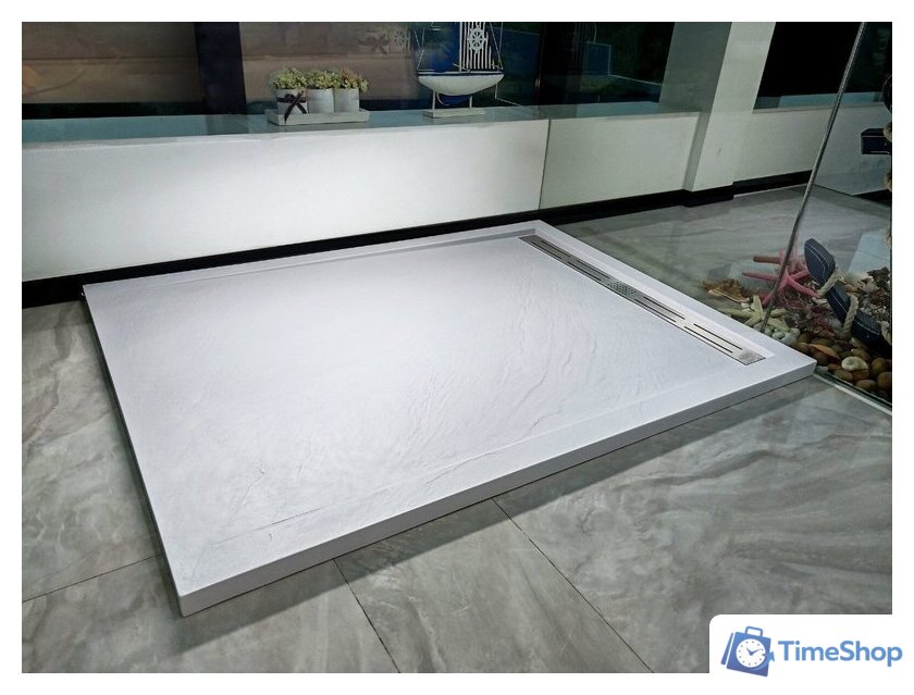 Душевой поддон WeltWasser TRS 10070 Stone-WT 100x70 - Изображение №6 — Интернет-магазин Time-Shop