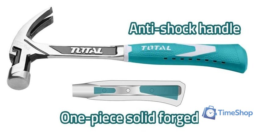 Молоток Total THT7143166 - Изображение №1 — Интернет-магазин Time-Shop