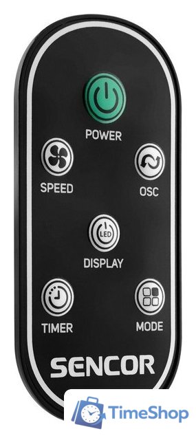 Колонный вентилятор Sencor SFT 4207BK - Изображение №6 — Интернет-магазин Time-Shop