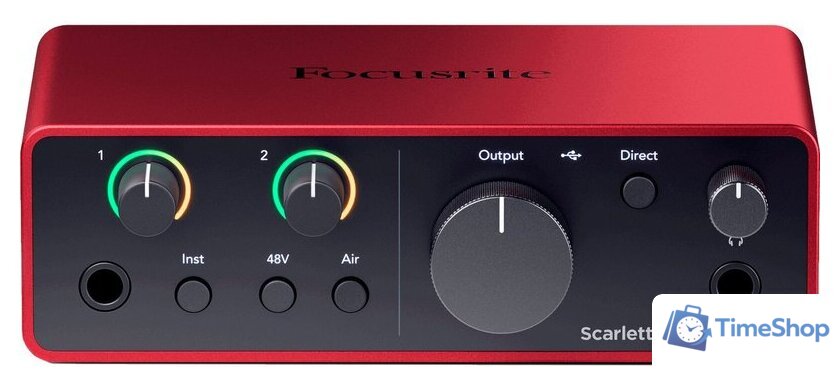 Аудиоинтерфейс Focusrite Scarlett Solo (4-е поколение) - Изображение №2 — Интернет-магазин Time-Shop