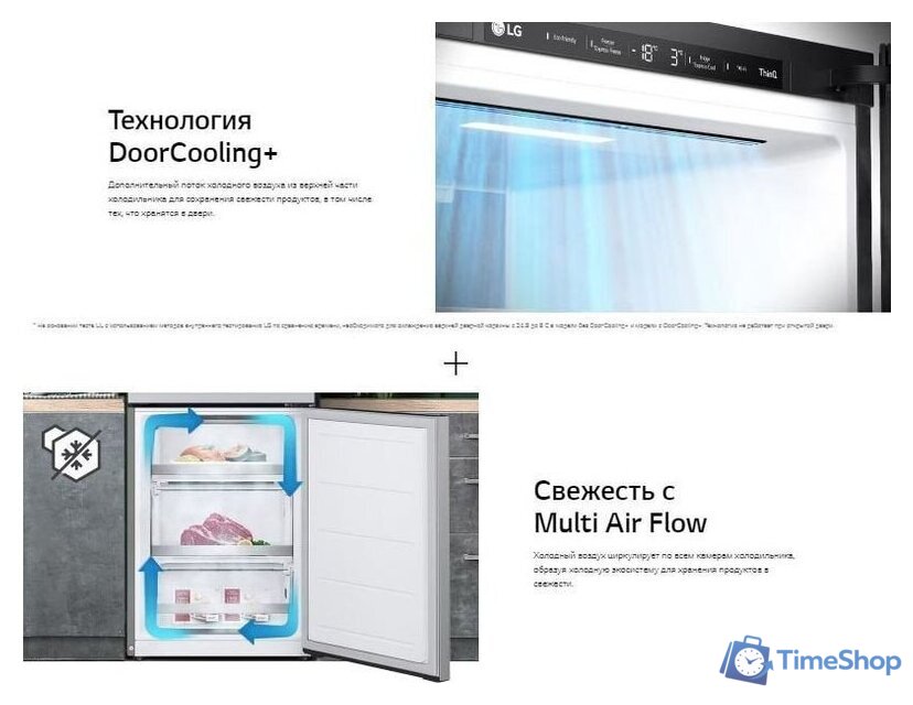 Холодильник LG DoorCooling+ GC-B509ANPW - Изображение №20 — Интернет-магазин Time-Shop