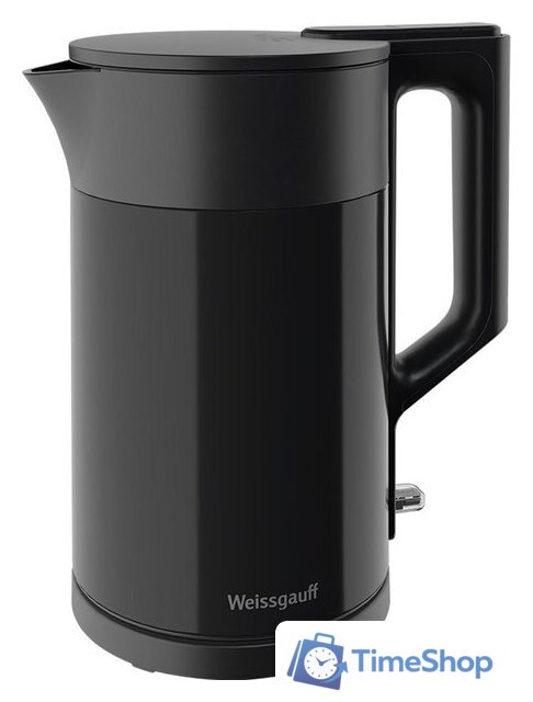Электрический чайник Weissgauff WK 1510 Nero BodyCool - Изображение №4 — Интернет-магазин Time-Shop