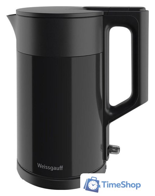 Электрический чайник Weissgauff WK 1510 Nero BodyCool - Изображение №2 — Интернет-магазин Time-Shop