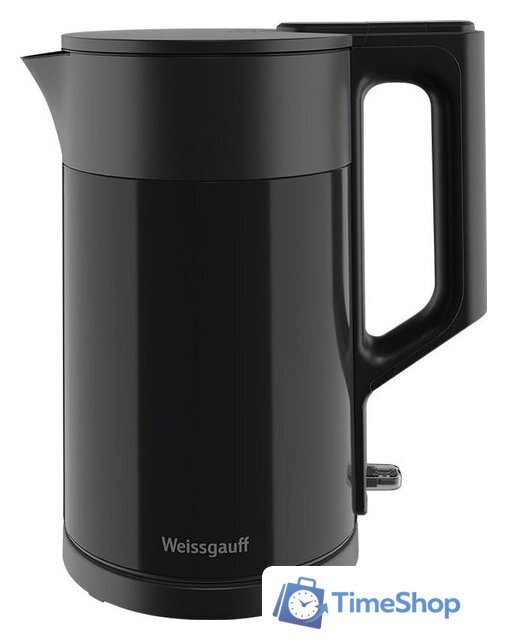 Электрический чайник Weissgauff WK 1510 Nero BodyCool - Изображение №3 — Интернет-магазин Time-Shop