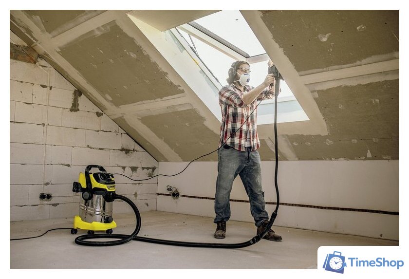 Пылесос Karcher WD 6 P S V-30/8/35/T 1.628-381.0 - Изображение №5 — Интернет-магазин Time-Shop