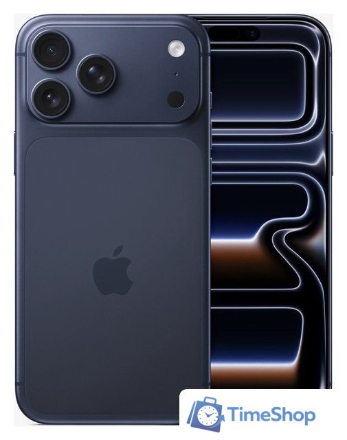 Телефон Apple iPhone 17 Pro Max Dual eSim 512GB (глубокий синий) - Изображение №1 — Интернет-магазин Time-Shop