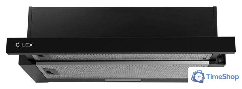 Кухонная вытяжка LEX Hide G 600 (черный) - Изображение №3 — Интернет-магазин Time-Shop