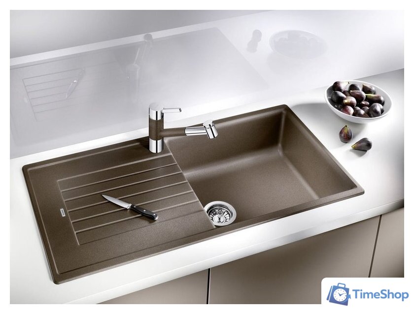 Кухонная мойка Blanco Zia XL 6 S 527400 (вулканический серый) - Изображение №2 — Интернет-магазин Time-Shop