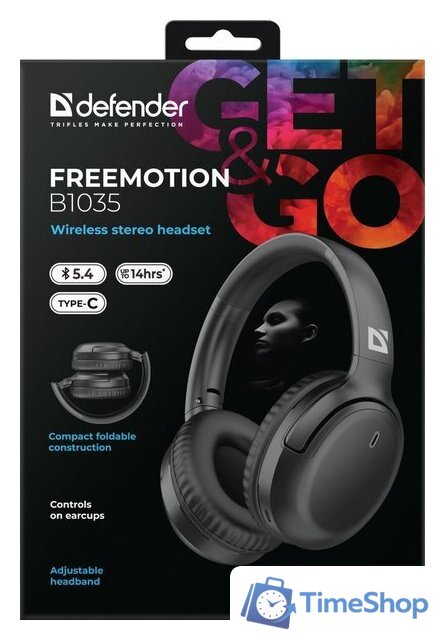 Наушники Defender FreeMotion B1035 - Изображение №9 — Интернет-магазин Time-Shop