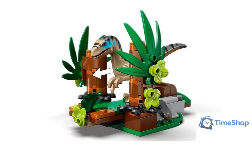 Конструктор LEGO Jurassic World Побег Раптора по бездорожью 76972 - Изображение №6 — Интернет-магазин Time-Shop