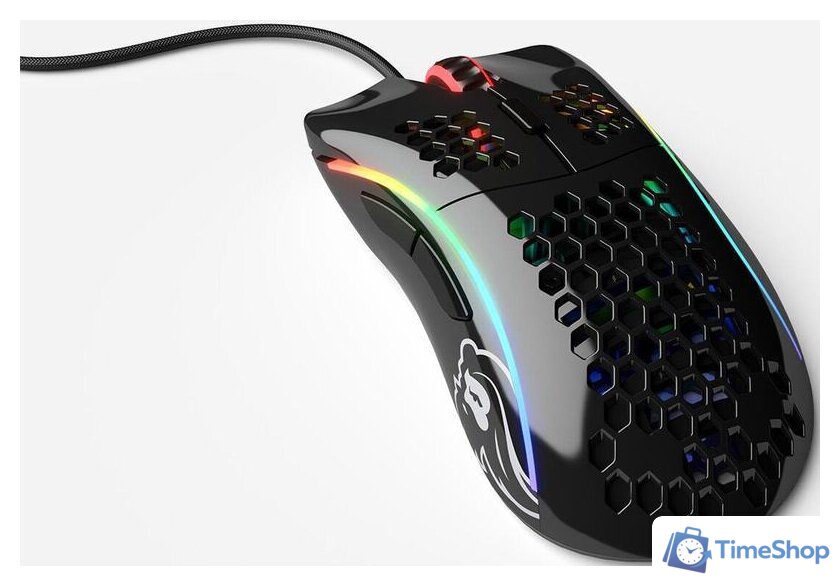 Игровая мышь Glorious Model D (глянцевый черный) - Изображение №2 — Интернет-магазин Time-Shop