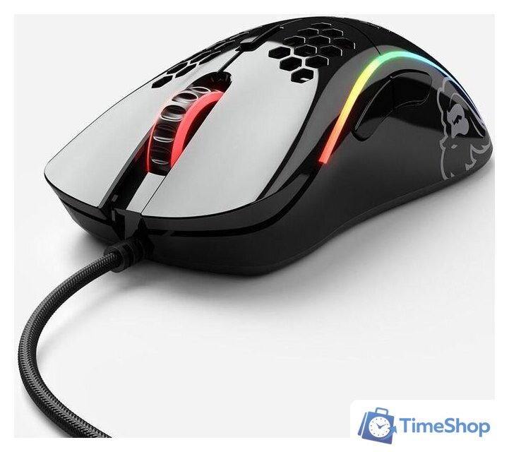 Игровая мышь Glorious Model D (глянцевый черный) - Изображение №5 — Интернет-магазин Time-Shop