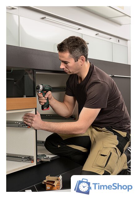 Дрель-шуруповерт Metabo PowerMaxx BS Basic Set 600080880 (с 2-мя АКБ, набор инструмента) - Изображение №6 — Интернет-магазин Time-Shop