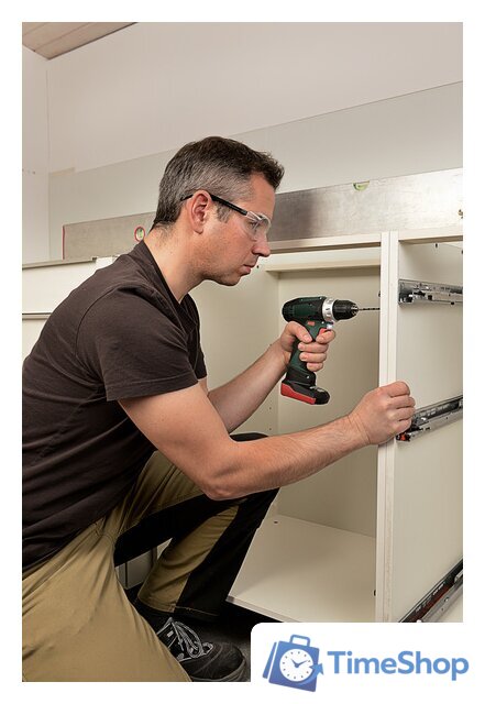 Дрель-шуруповерт Metabo PowerMaxx BS Basic Set 600080880 (с 2-мя АКБ, набор инструмента) - Изображение №3 — Интернет-магазин Time-Shop