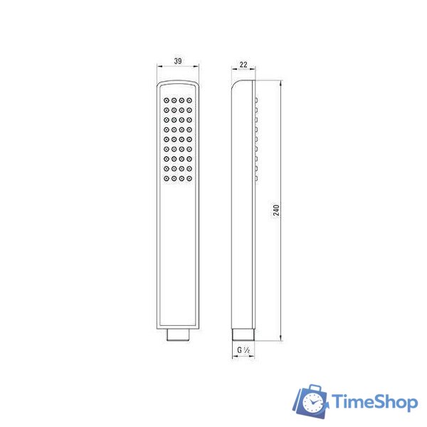 Душевая система  Deante Hiacynt BXYZ0QHM - Изображение №12 — Интернет-магазин Time-Shop