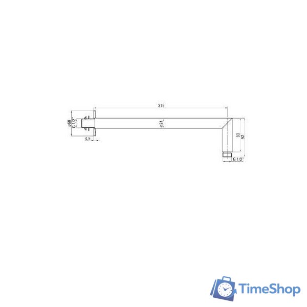Душевая система  Deante Hiacynt BXYZ0QHM - Изображение №7 — Интернет-магазин Time-Shop