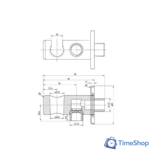 Душевая система  Deante Hiacynt BXYZ0QHM - Изображение №8 — Интернет-магазин Time-Shop