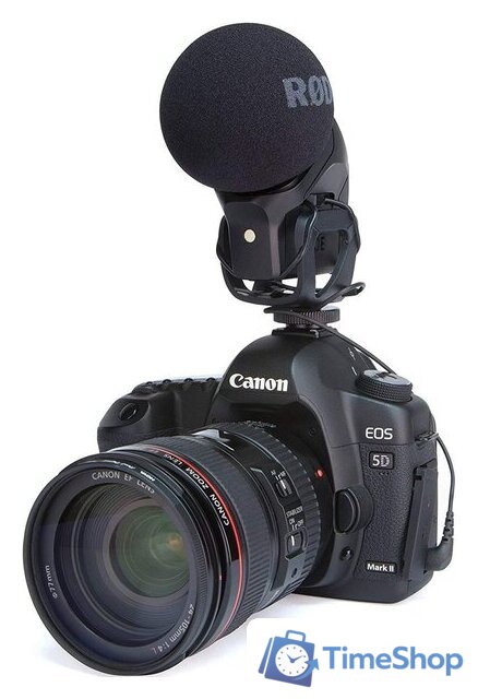Проводной микрофон RODE Stereo VideoMic Pro - Изображение №6 — Интернет-магазин Time-Shop