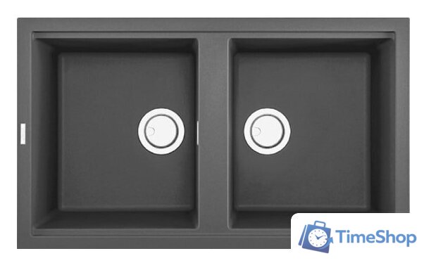 Кухонная мойка Elleci Best 450 Dark Grey K99 - Изображение №1 — Интернет-магазин Time-Shop