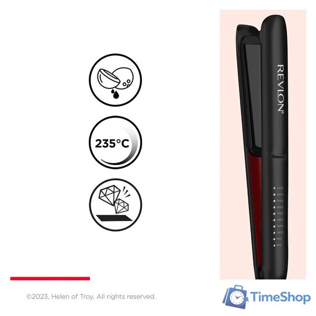 Выпрямитель Revlon SmoothStay Straightener RVST2211 - Изображение №3 — Интернет-магазин Time-Shop