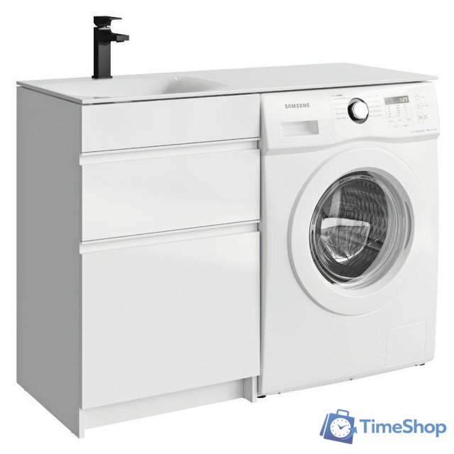  Aqwella Тумба под умывальник Duet L DU01052N - Изображение №1 — Интернет-магазин Time-Shop