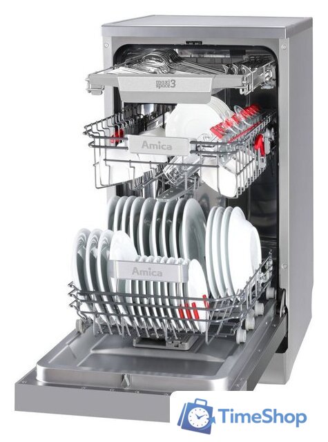 Отдельностоящая посудомоечная машина Amica MDFM46B10EOiIS - Изображение №8 — Интернет-магазин Time-Shop