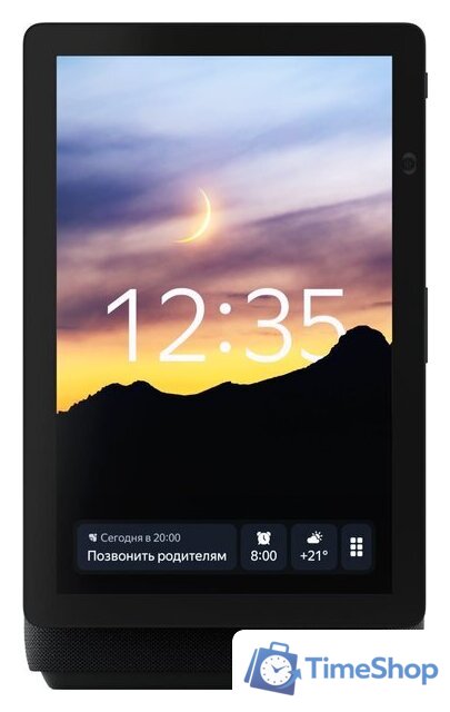 Колонка с умным дисплеем Яндекс Станция Дуо Макс (черный) - Изображение №2 — Интернет-магазин Time-Shop