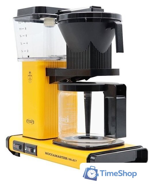 Капельная кофеварка Technivorm Moccamaster KBG741 Select (желтый) - Изображение №3 — Интернет-магазин Time-Shop